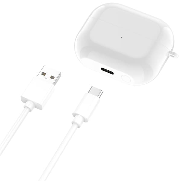 Samsung Galaxy Buds 3 Trådlöst Laddningsfodral Vit