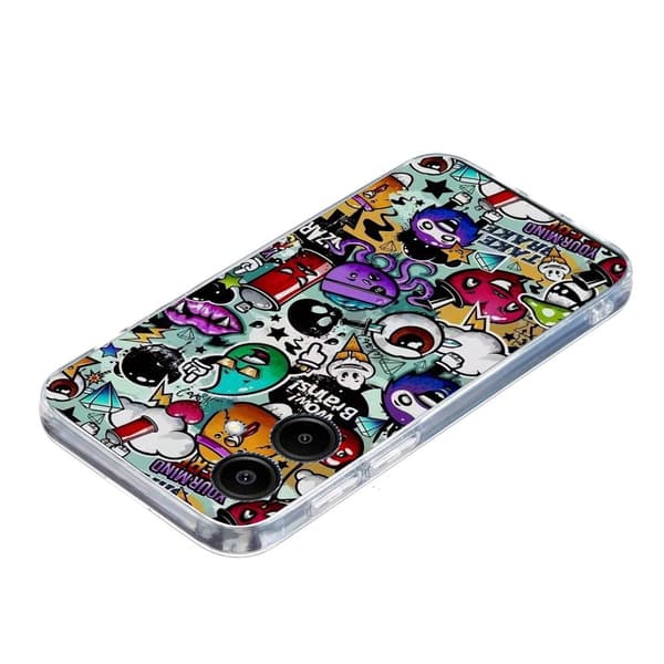 Samsung Galaxy A07 Skal Med Tryck Graffiti