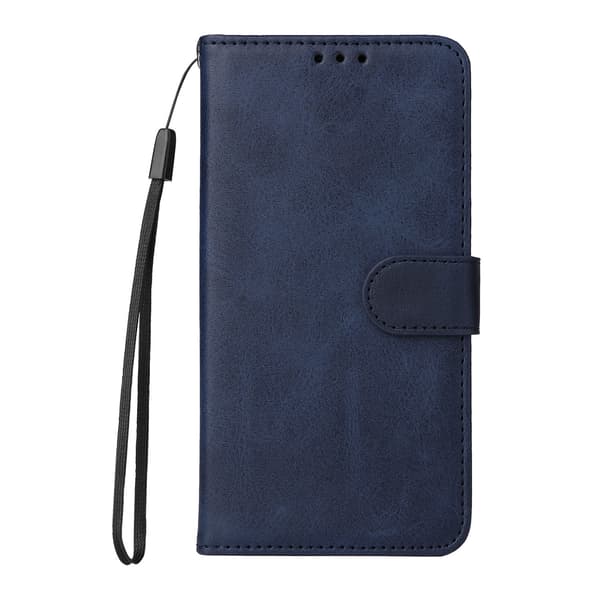 Samsung Galaxy S25 FE Plånboksfodral Läder Blå