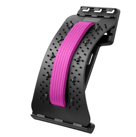 Ryggsträckare / Backstretcher  - Svart/Rosa