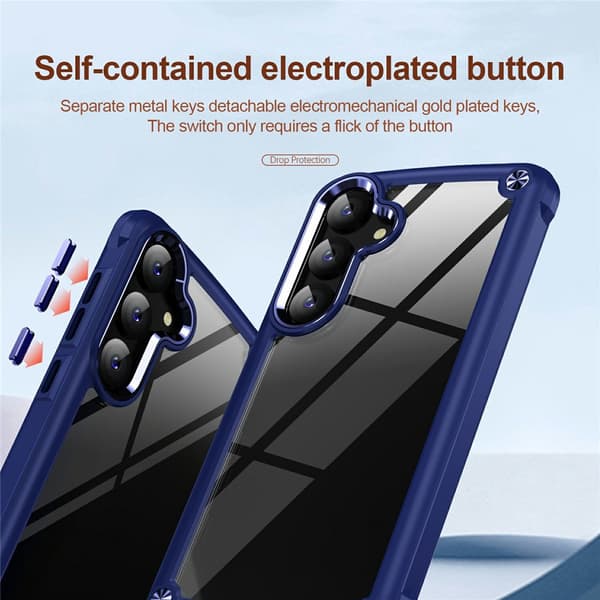 Samsung Galaxy S26 Skal Shockproof Hybrid Blå