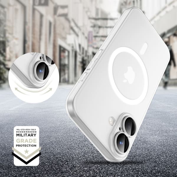 Tech-Protect iPhone 17e / 16e Skal MagSafe MagSlim Matte Ice