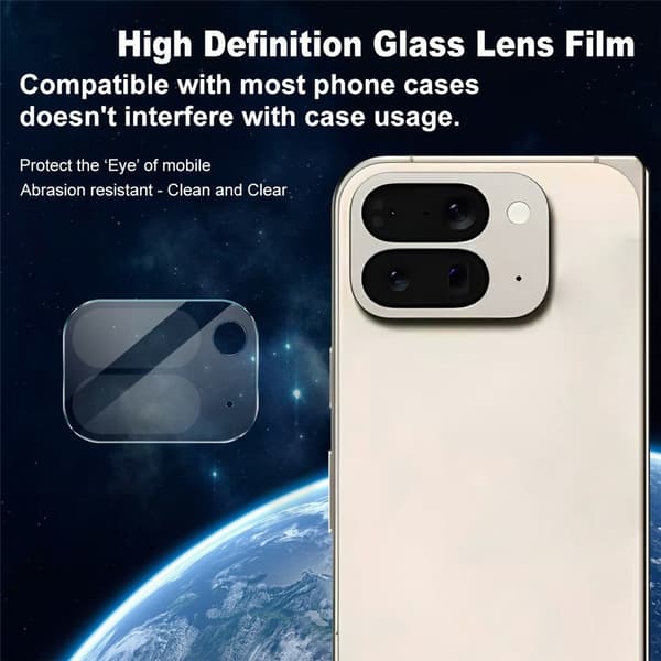 IMAK Google Pixel 10 Pro Fold Linsskydd Härdat Glas Transparent
