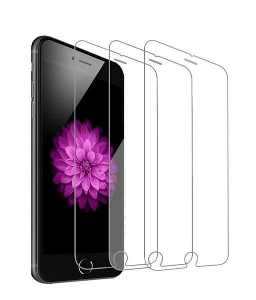3-Pack - iPhone 7/8 - Skärmskydd i härdat glas
