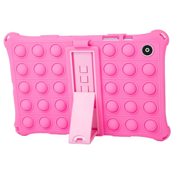 Galaxy Tab A8 10.5 Skal Pop It Fidget Kickstand Rosa
