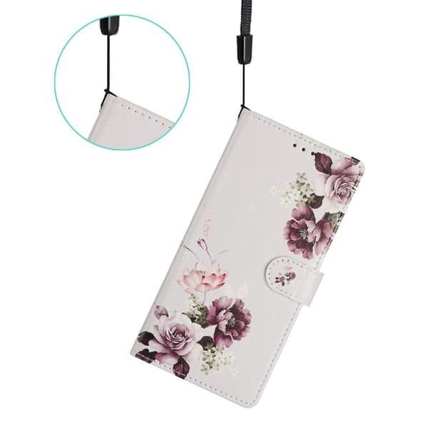 Honor Magic7 Lite Fodral Med Tryck Blommor