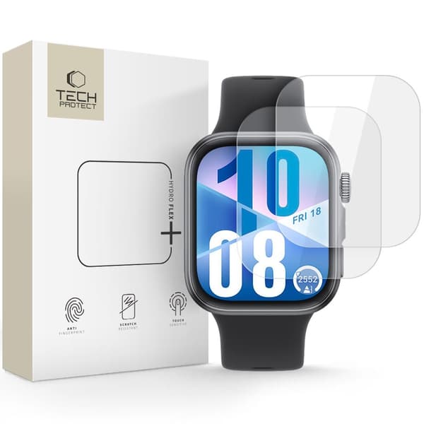 Tech-Protect Huawei Watch Fit 4 / 3 2-PACK Skärmskydd HydroFlex+