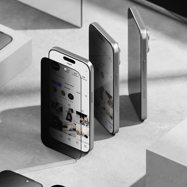 Ringke iPhone 17 Pro Max 2-PACK Easy Slide Skärmskydd Härdat Glas