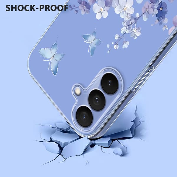 Samsung Galaxy S26 Skal Med Tryck Blommor