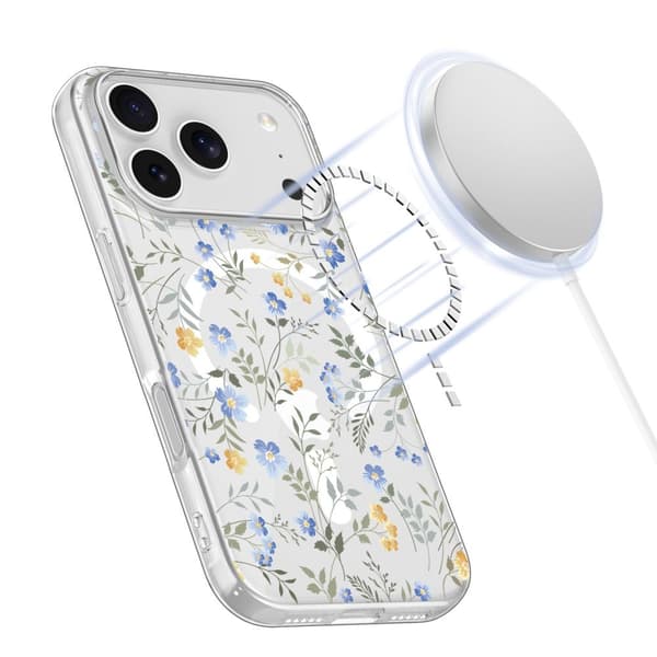 Tech-Protect iPhone 17 Pro Max Skal MagSafe FlexAir Spring Flowers