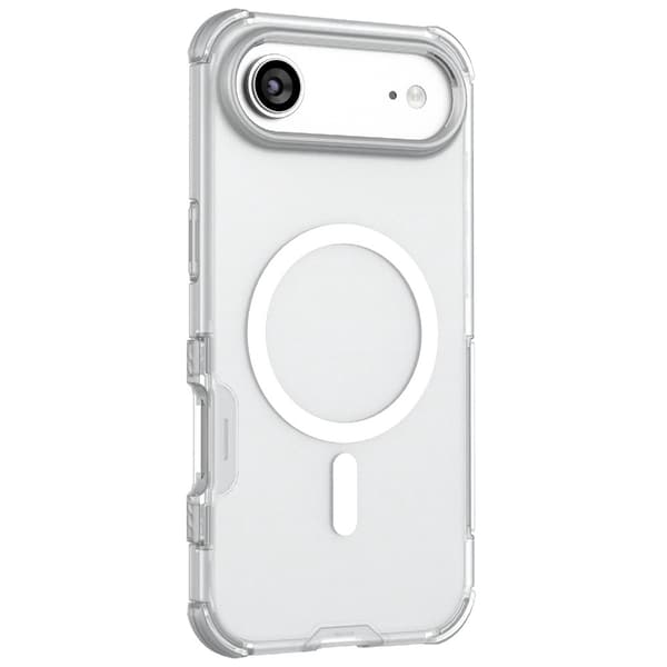 iPhone Air Skal MagSafe Shockproof Hybrid Vit