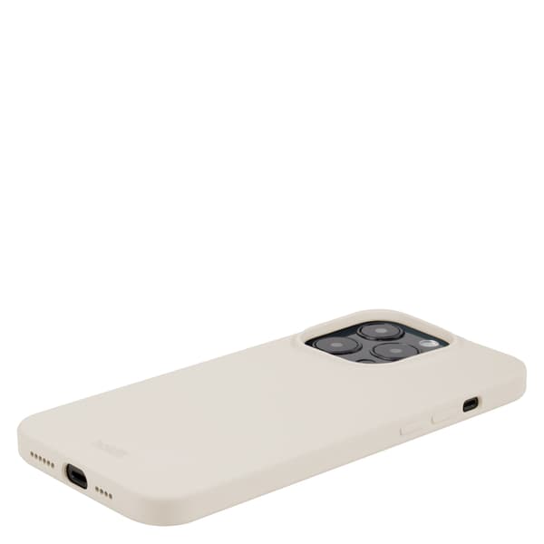 holdit iPhone 14 Pro Skal Silikon Ljus Beige