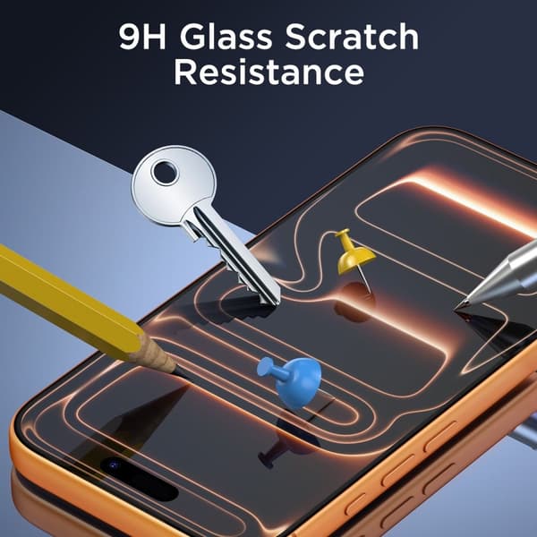 Tech-Protect iPhone 16/15/15 Pro 10-PACK Skärmskydd Härdat Glas