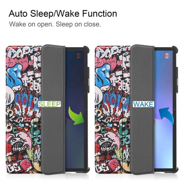 Lenovo Tab P11 Pro Gen 2 Fodral Tri-Fold Graffiti