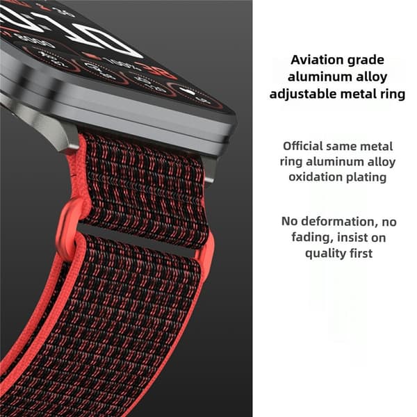 Garmin Venu X1 Armband Nylon Loop Blå