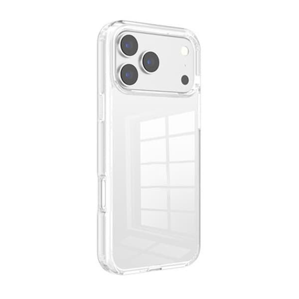 iPhone 17 Pro Max Skal Hybrid Transparent