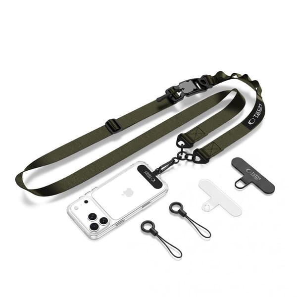 Tech-Protect Mobilsnöre CrossBody Rope Army Green