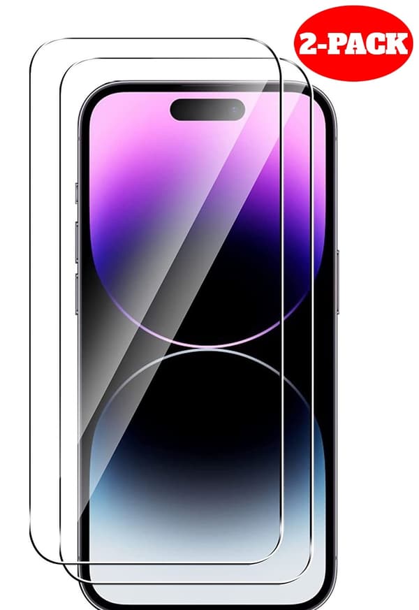 [2-PACK] iPhone 16 Pro Max / 17 Pro Max Skärmskydd i Härdat glas