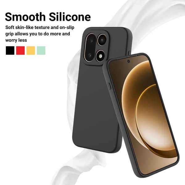 OnePlus 15 Skal Liquid Silikon Svart