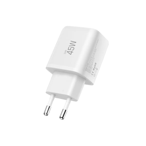 Tech-Protect 45W Väggladdare Inkl. Lightning - USB-C Kabel Vit