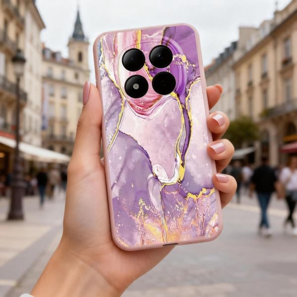 Tech-Protect Xiaomi Redmi Note 15 Pro 5G Skal Icon Marble