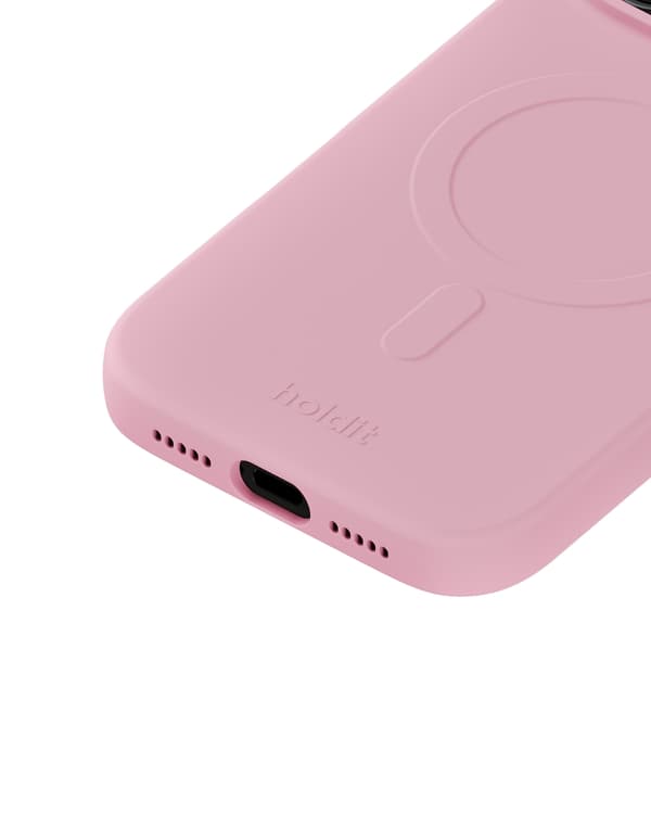 holdit iPhone 17 Pro Max Mobilskal Soft MagSafe Rosa
