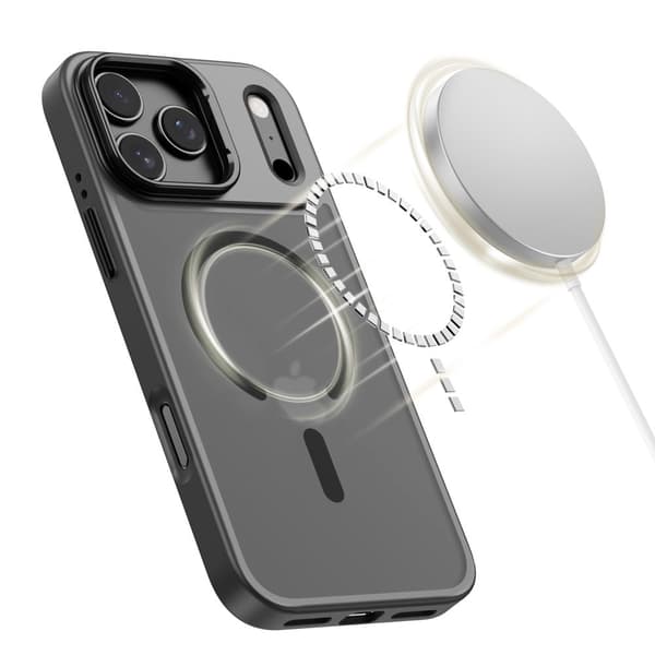 Tech-Protect iPhone 17 Pro Skal MagSafe MagStand Svart