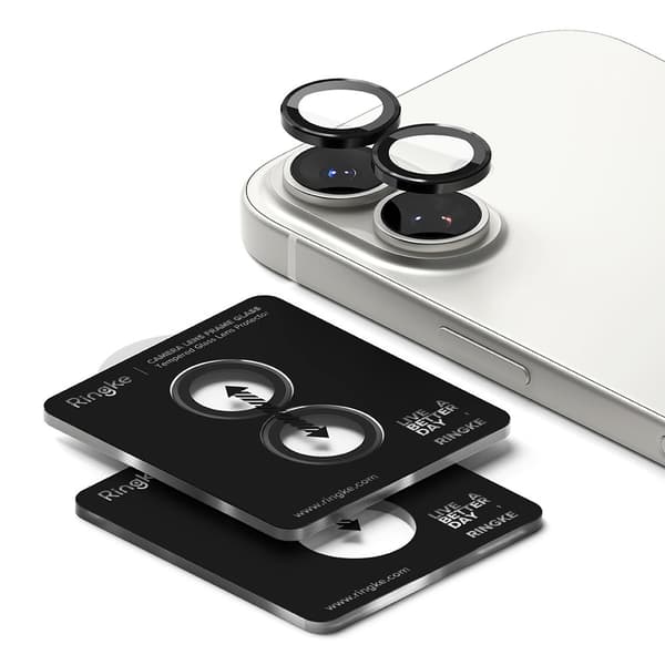 Ringke iPhone 17 2-PACK Linsskydd Svart