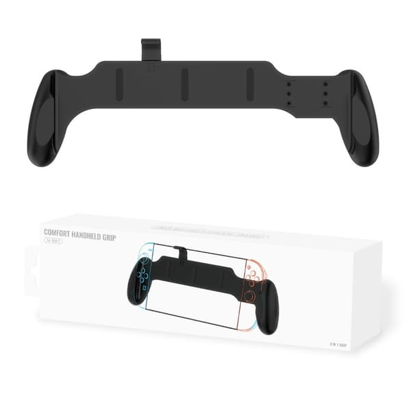 JYS Nintendo Switch / Switch 2 Ergonomiskt Grepp Svart