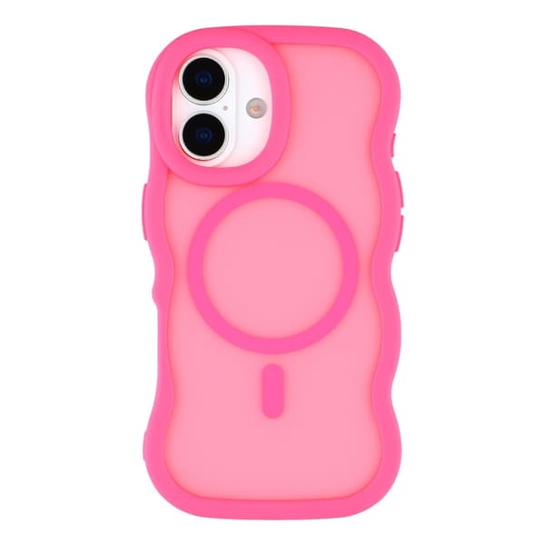 iPhone 17 Skal MagSafe Wavy Matt Rosa