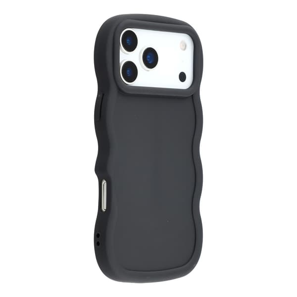 iPhone 17 Pro Mobilskal Wavy Svart