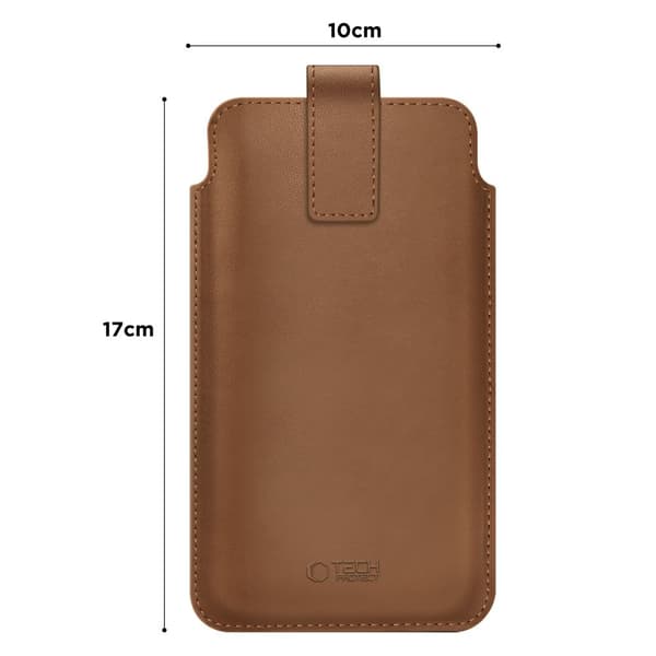Tech-Protect Universal Mobilväska 6-6.9" Brun