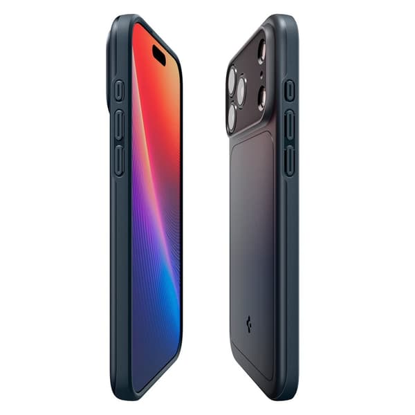 Spigen iPhone 17 Pro Max Skal MagSafe Thin Fit Metal Slate