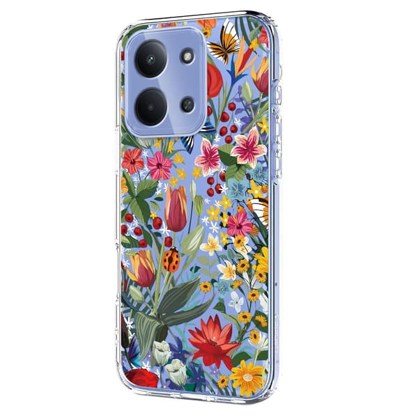 Xiaomi Redmi 15C Skal Med Tryck Blommor