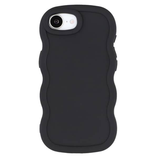 iPhone 17e / 16e Mobilskal Wavy Svart