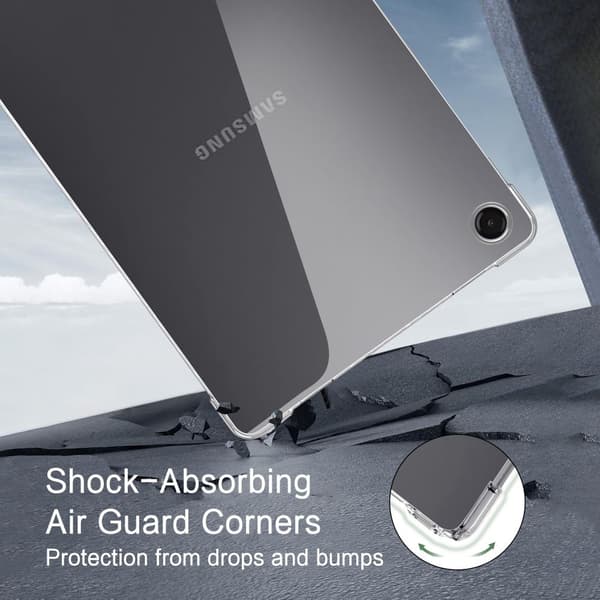Tech-Protect Samsung Galaxy Tab A11 / A9 Skal FlexAir Transparent