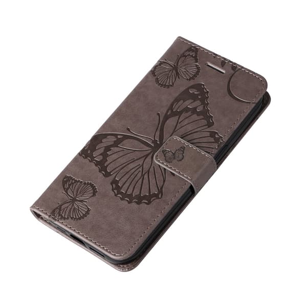 Honor Magic7 Lite Fodral Med Fjäril Tryck Grå