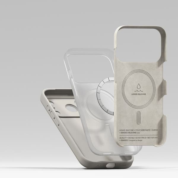 Ringke iPhone 17 Pro Max Skal MagSafe Silikon Stone