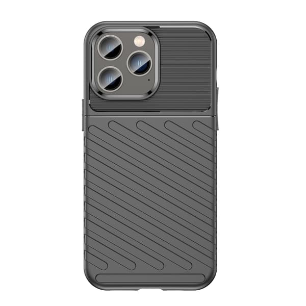 iPhone 14 Plus Skal Twill Textur Svart