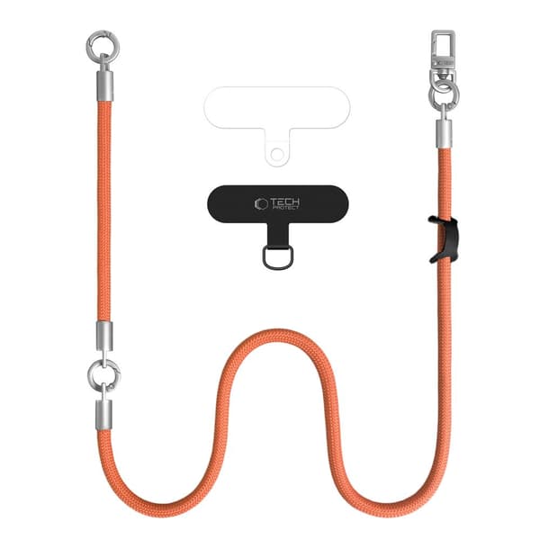 Tech-Protect Mobilsnöre CrossBody & Wrist Rope Orange