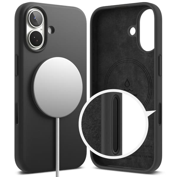 Ringke iPhone 17 Skal MagSafe Silikon Svart