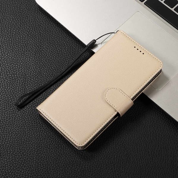 OnePlus Nord CE5 Plånboksfodral Läder Beige