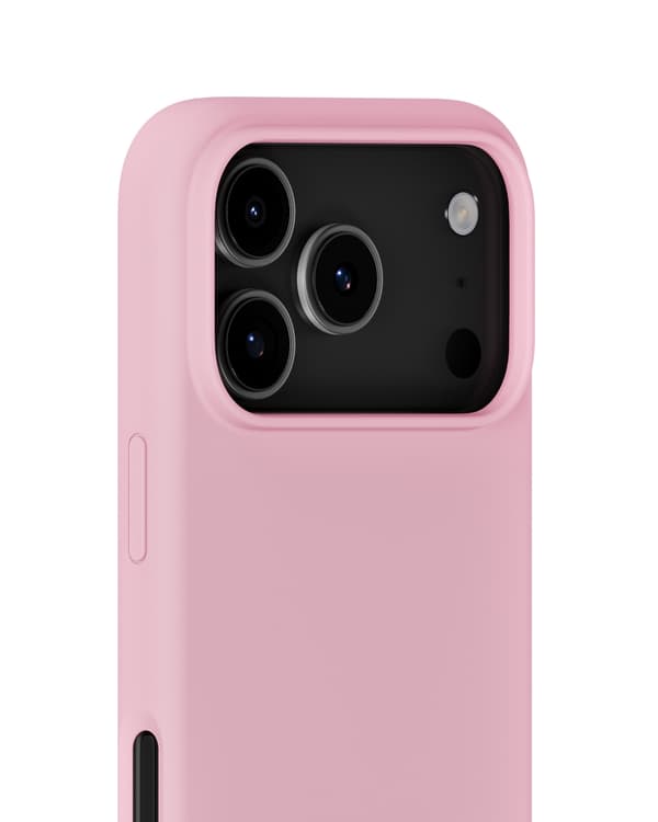 holdit iPhone 17 Pro Mobilskal Silikon Rosa
