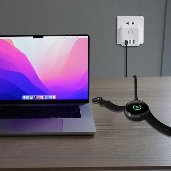 1m Magnetisk USB-C Laddare Google Pixel Watch  Svart