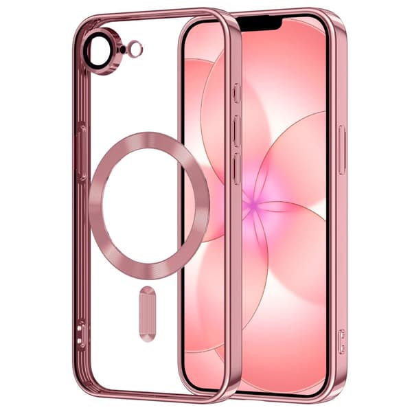 Tech-Protect iPhone 17e / 16e Skal MagSafe MagFlex Roséguld