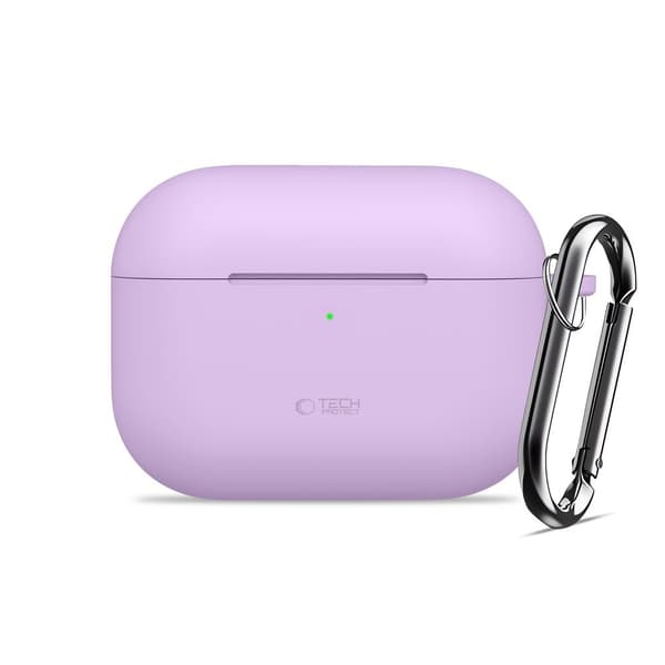 Tech-Protect AirPods Pro 3 Skal Silikon Hook Lavender