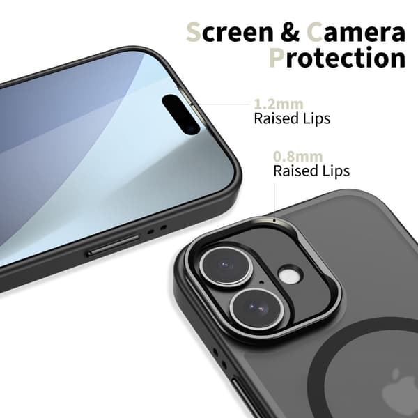 Tech-Protect iPhone 17 Skal MagSafe MagStand Svart