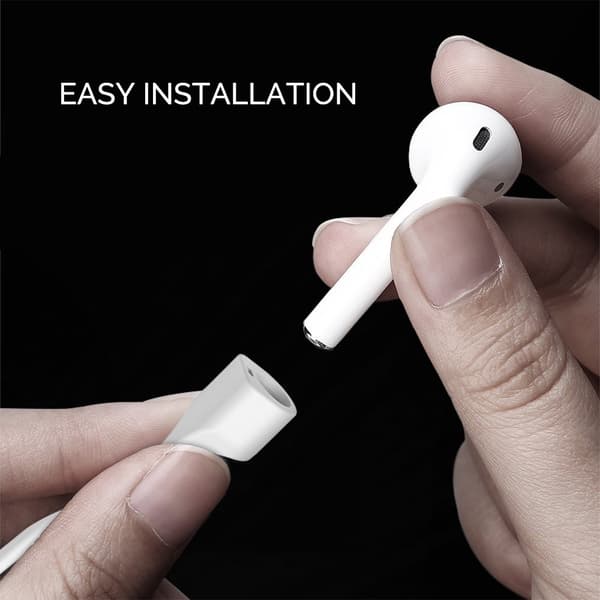 AHASTYLE AirPods Strap Halsrem Silikon Vit