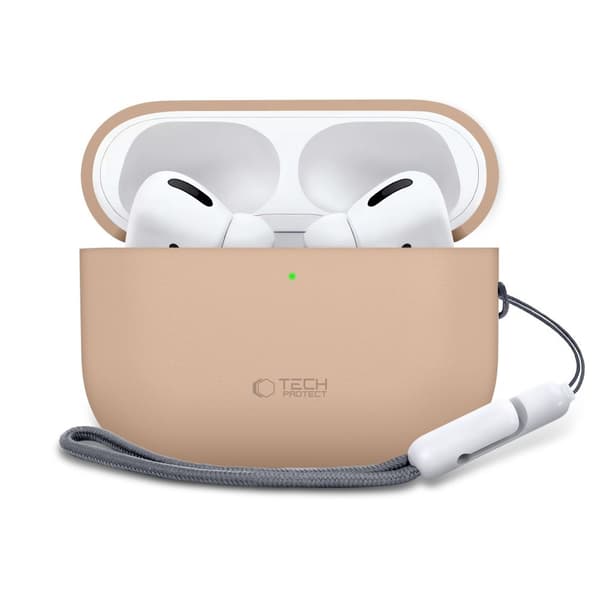 Tech-Protect AirPods Pro 3 Skal Silicone Caffe Latte
