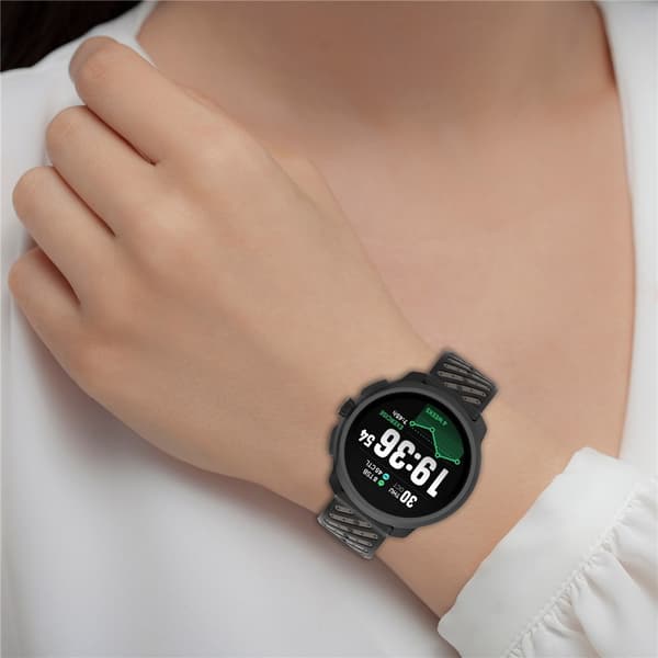 Klockarmband 22 mm Quick Release Silikon Vit / Svart